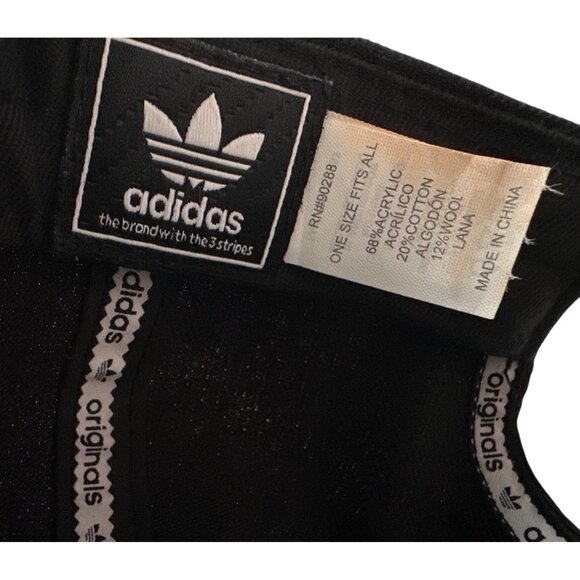 Adidas Snapback Hat Black White Green Undervisor Adjustable Cap - Picture 7 of 7